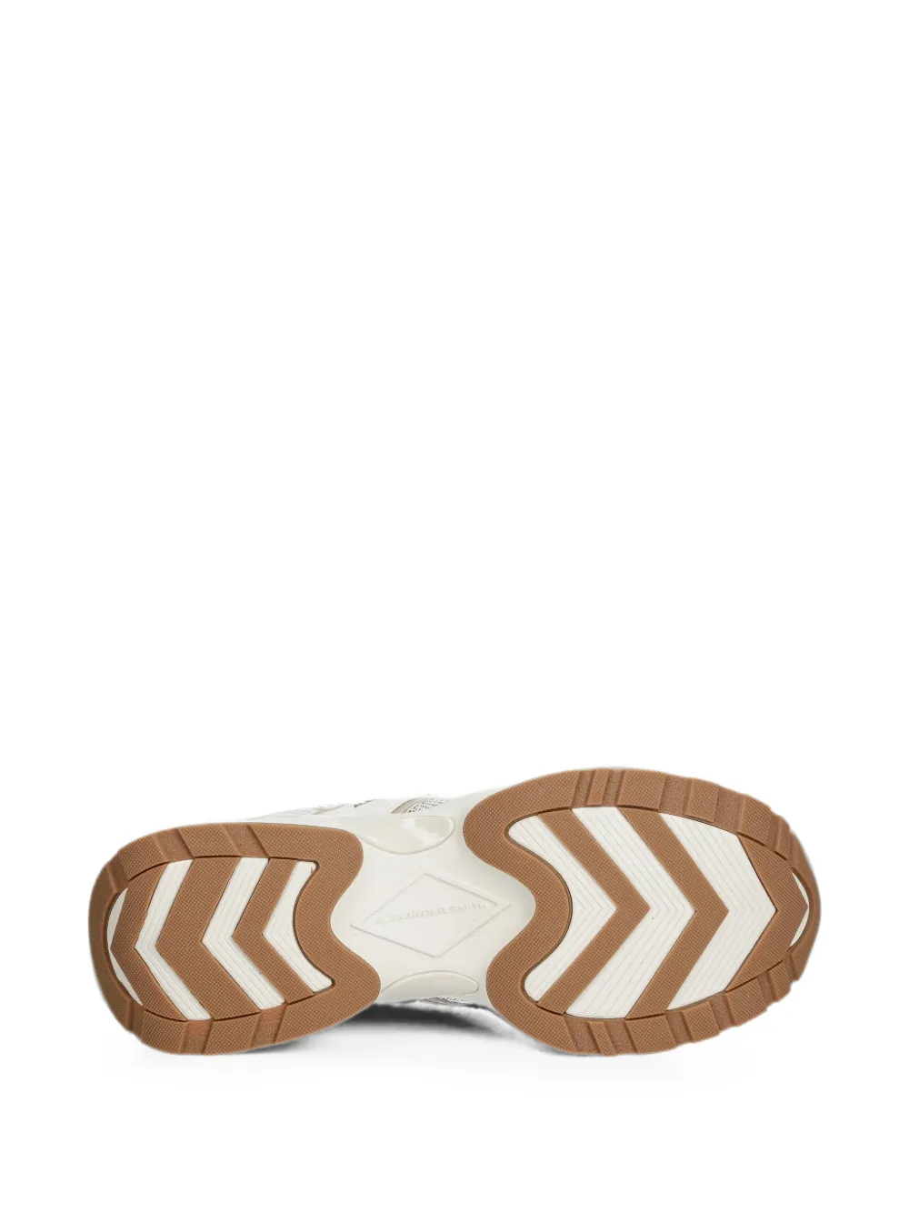 Alexander Smith Victoria chunky-sole panelled sneakers Wit