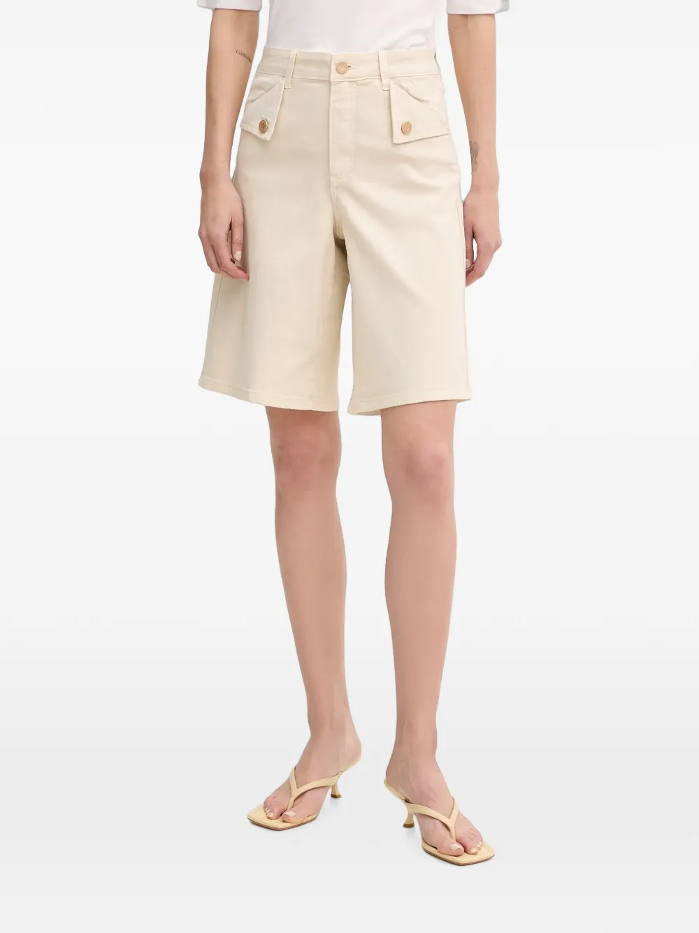 Joseph Ribkoff Shorts con tasche applicate - Toni neutri