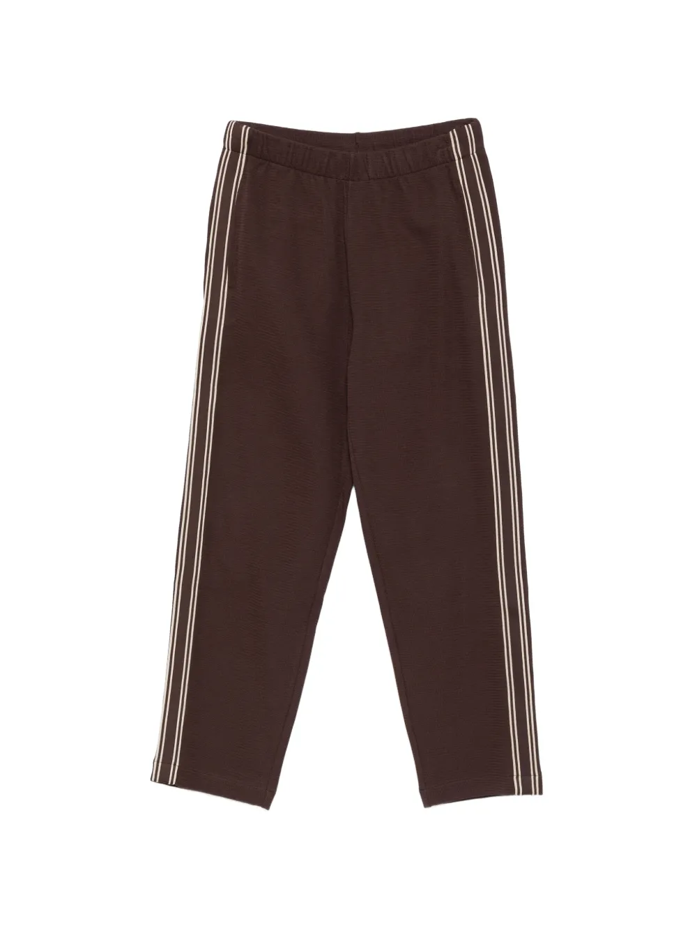 BOSS Levete side-stripe track pants - Marrone