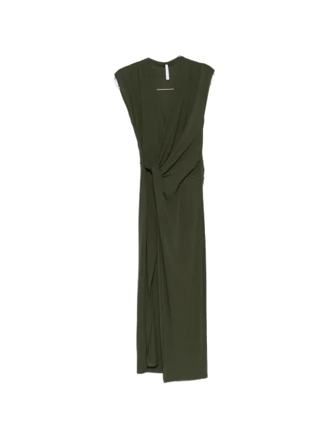IMPERIAL knot-detail maxi dress