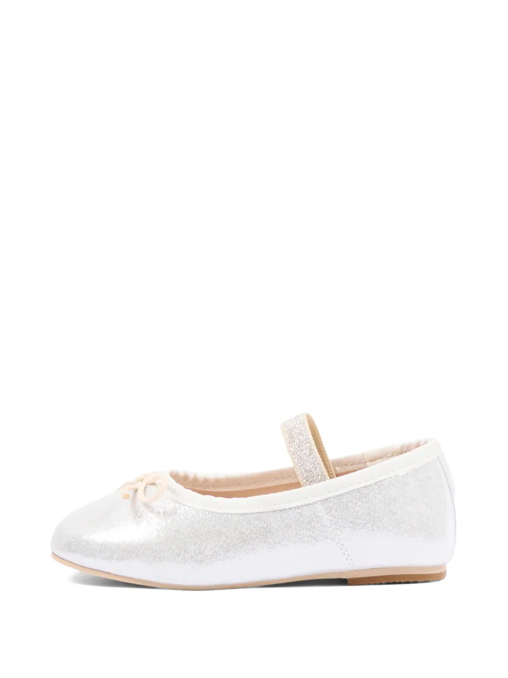 Colors Of California Ballerina's met strikbandje Zilver