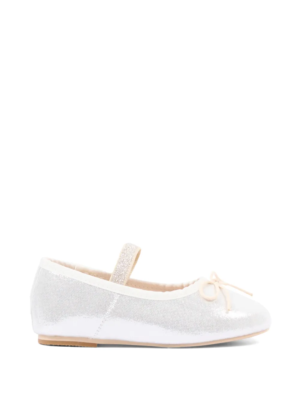 Colors Of California Ballerina's met strikbandje Zilver