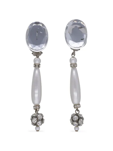 BOZART Clip-on drop earrings