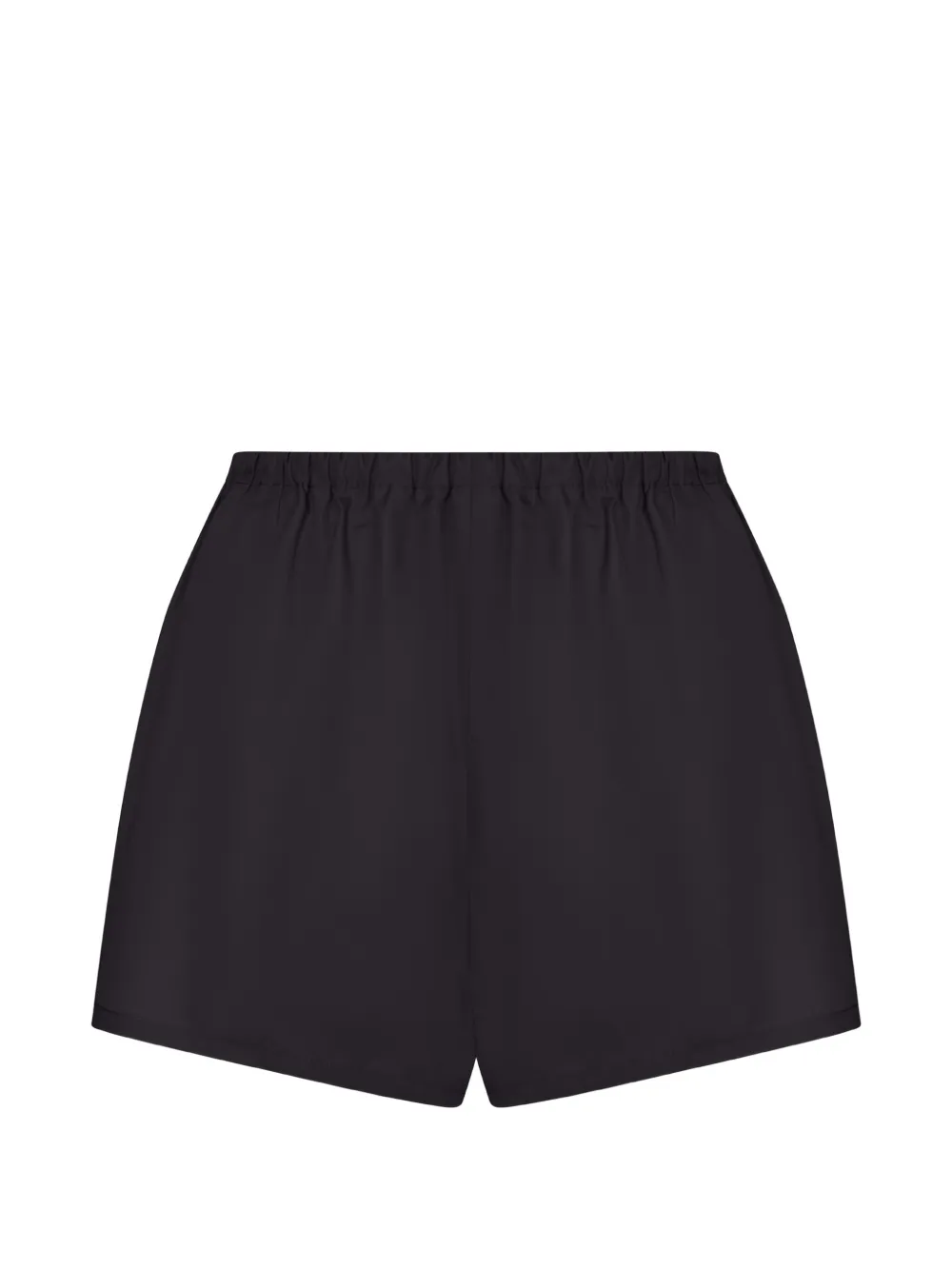 Prada button applique cotton shorts - Nero