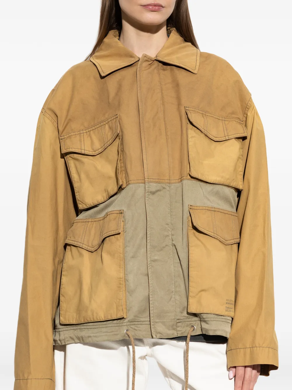 Golden Goose Katoenen jack Beige
