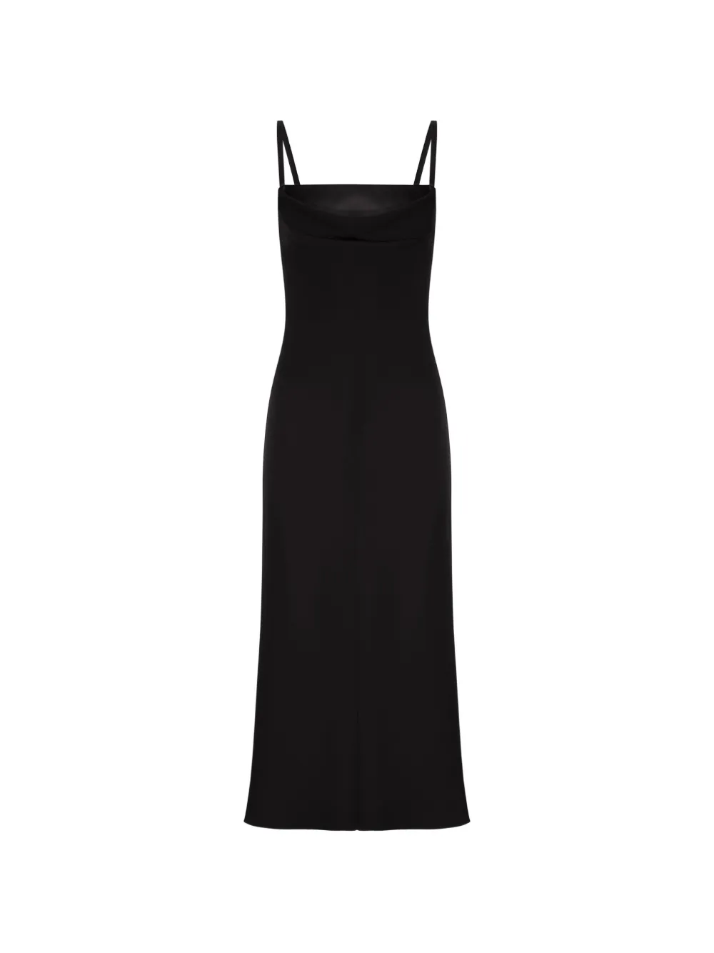 Max Mara Cady draped midi dress - Nero