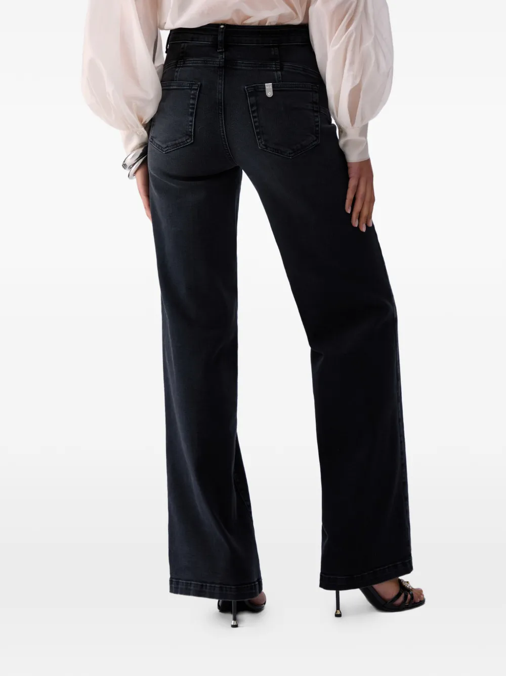LIU JO Flared jeans Zwart