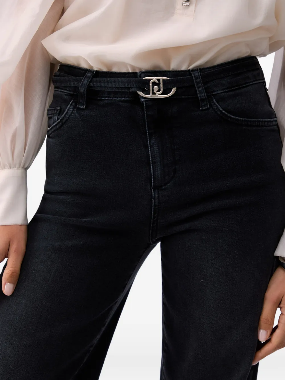 LIU JO Flared jeans Zwart