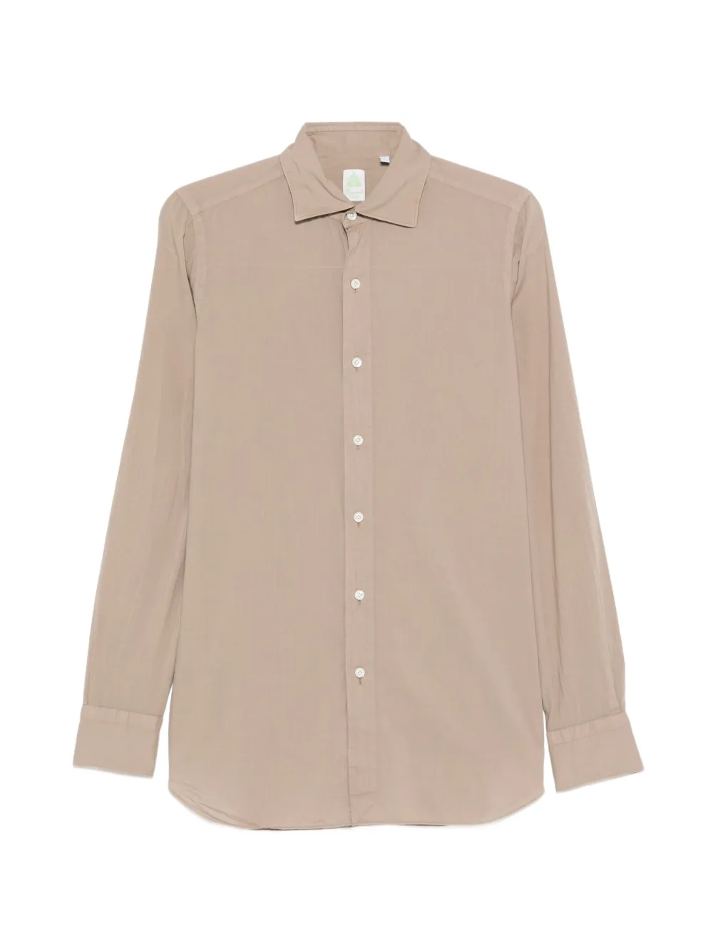 Finamore 1925 Napoli spread-collar shirt - Nude