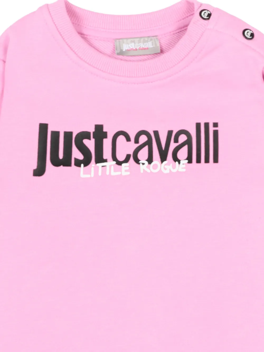 Just Cavalli Kids Trui met ronde hals Roze