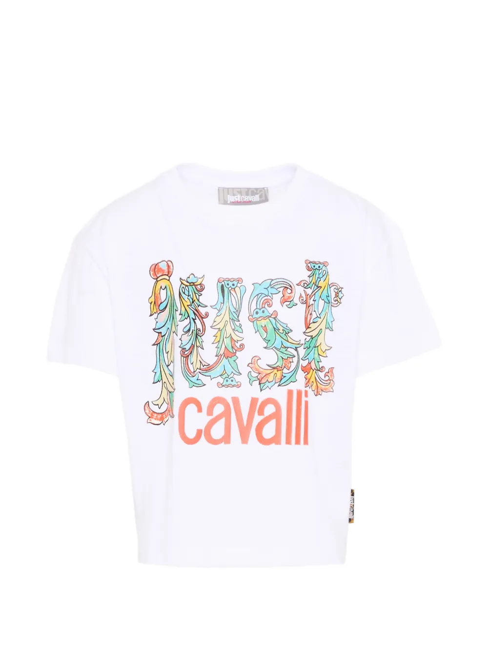 Just Cavalli Kids printed t-shirt - Bianco