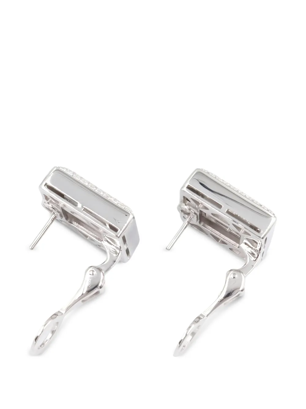  Chopard Pre-owned Pendientes Happy Diamonds - Plateado 