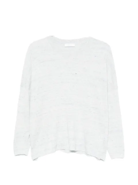 Fedeli marl-effect crew-neck sweater