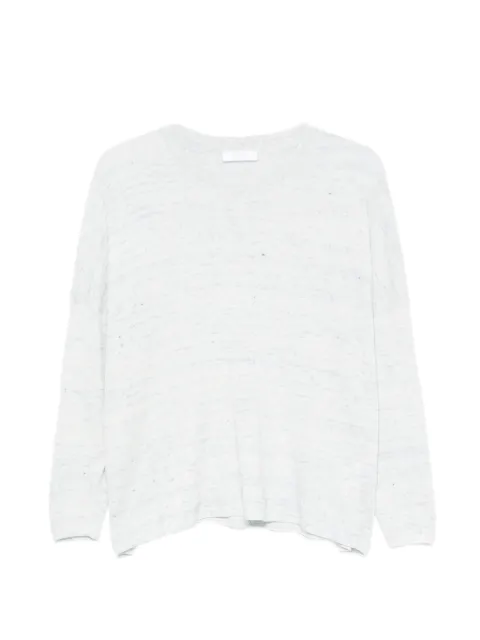 Fedeli marl-effect crew-neck sweater