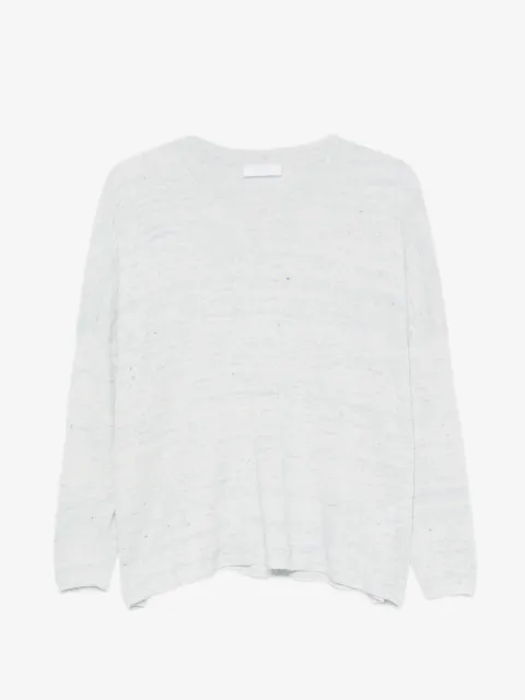 Fedeli marl-effect crew-neck sweater
