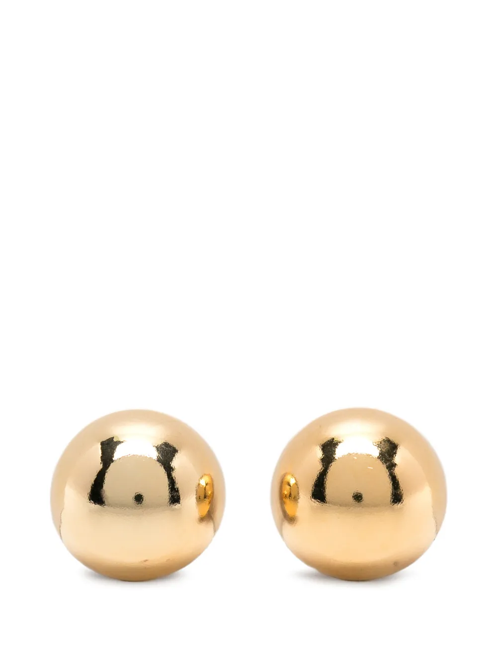 Silvia Gnecchi Sade maxi dome earrings - Oro