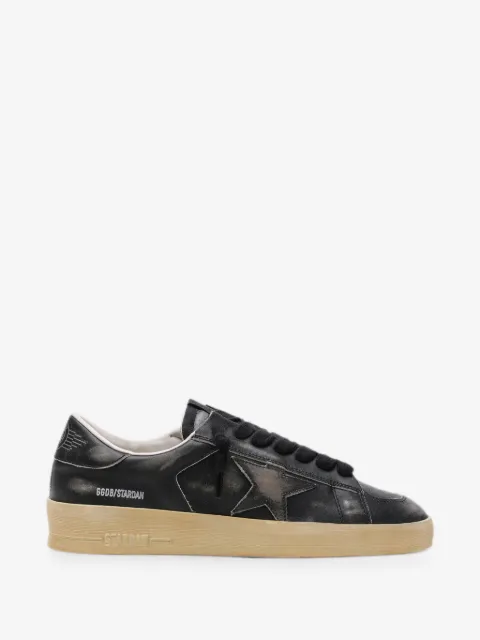 Golden Goose Stardan lädersneakers med stjärna