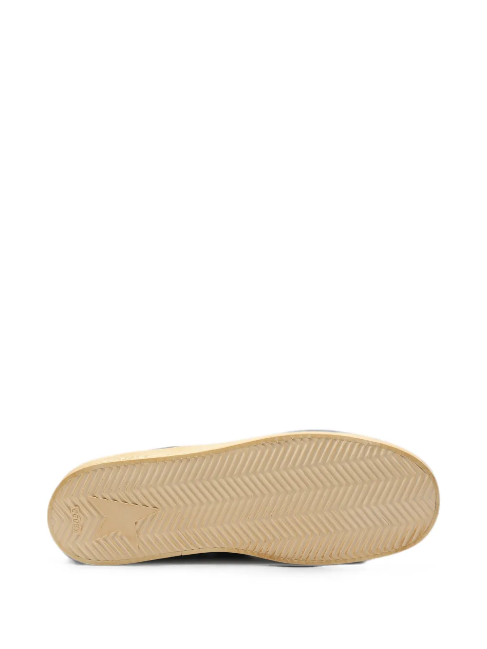 Golden Goose Stardan leren sneakers met ster Zwart