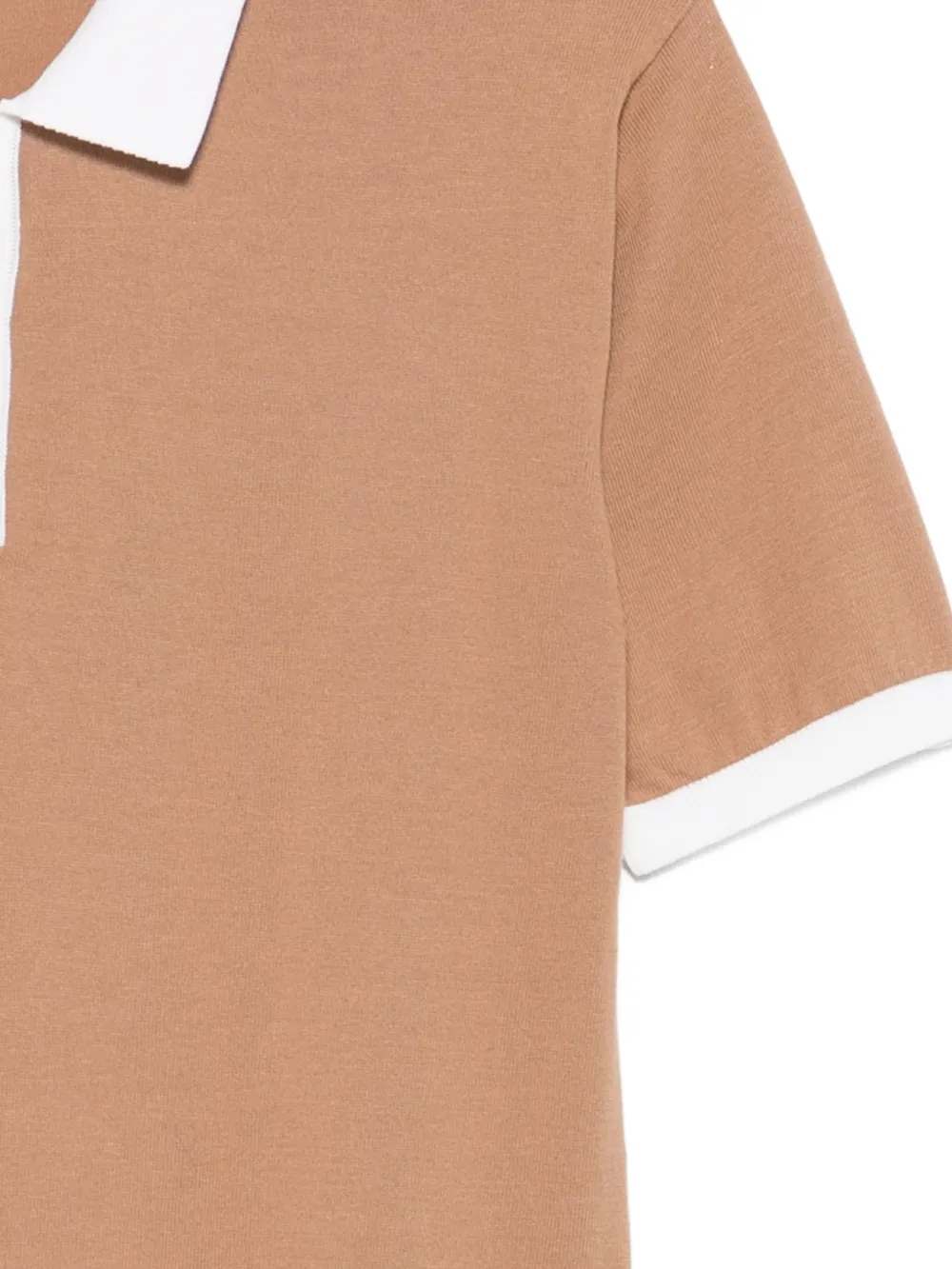 Peuterey Rolle poloshirt met colourblocking Beige