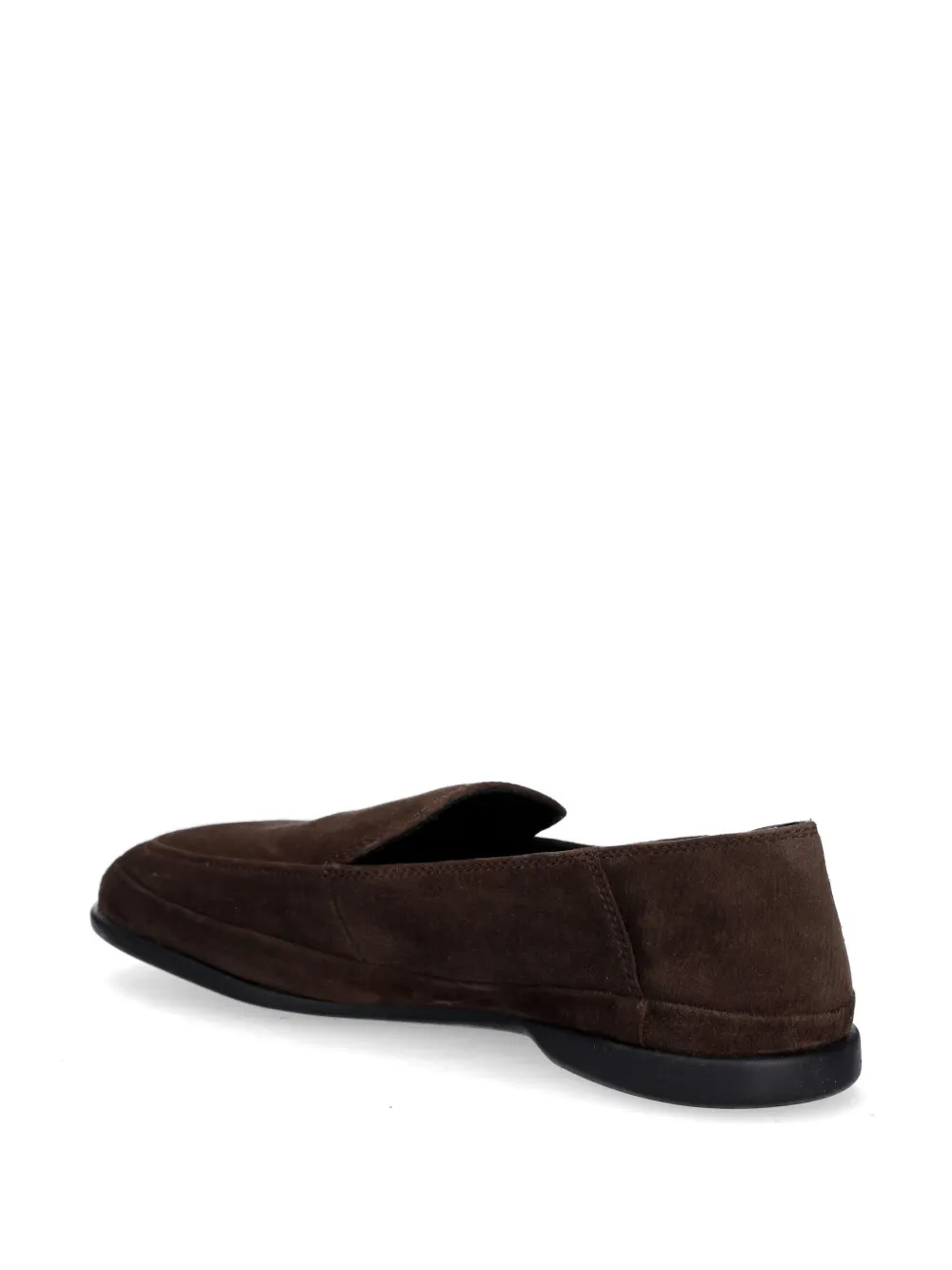 VAGABOND Sammie suède loafers met vierkante neus Bruin