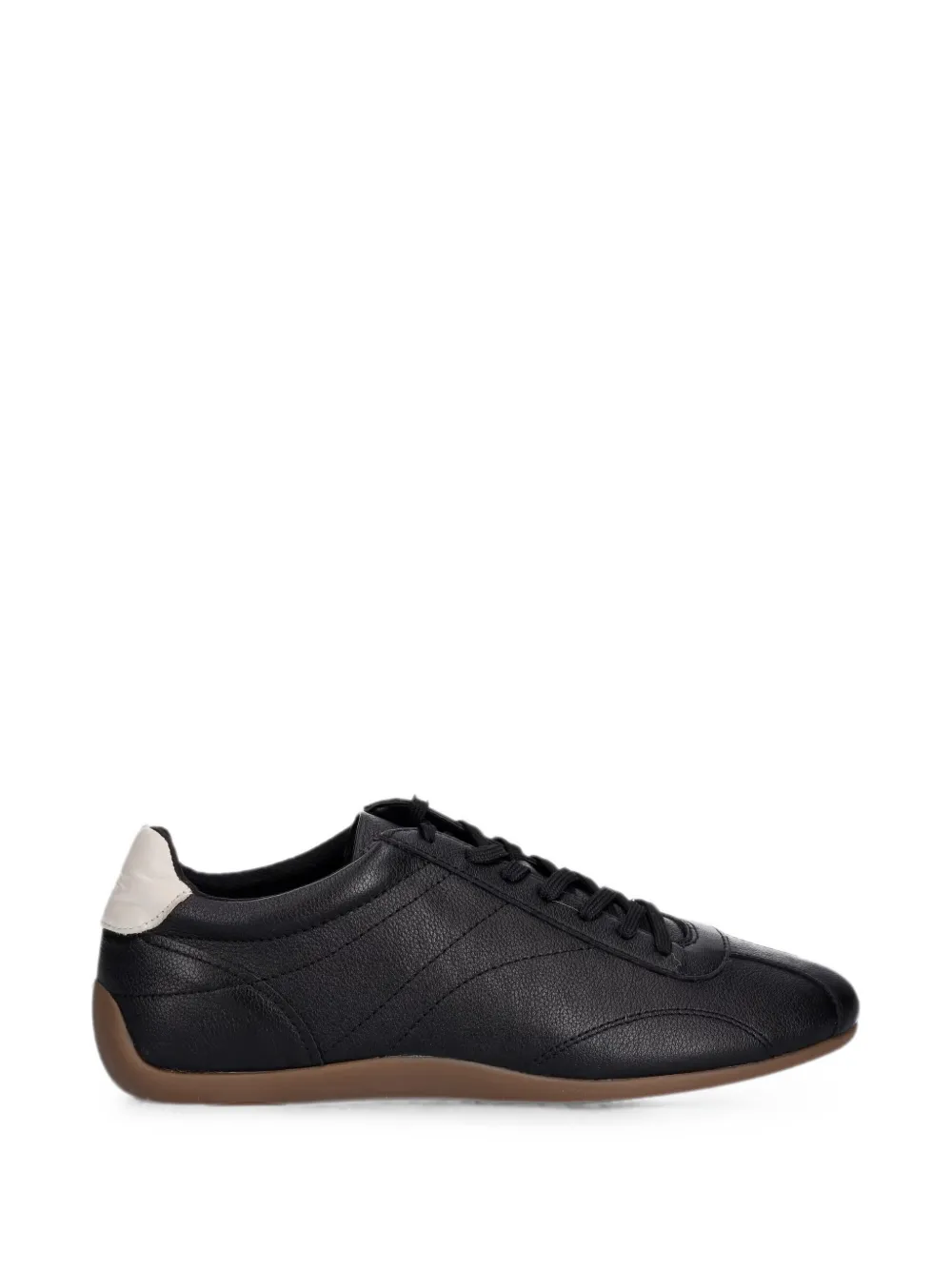 VAGABOND Hollie panelled lace-up sneakers Zwart
