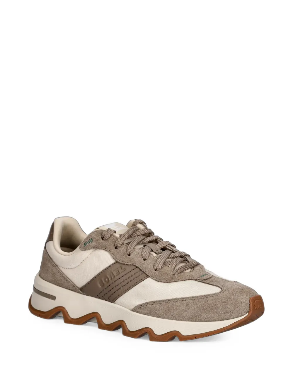 SOREL Kinetic suede-panelled sneakers Beige