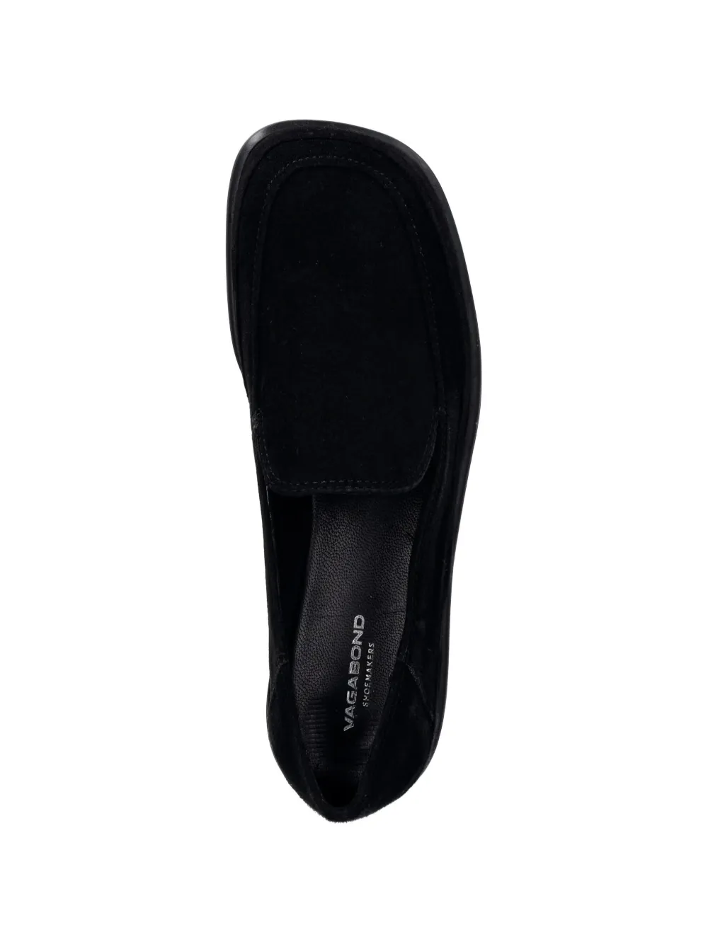 VAGABOND Sammie suède loafers Zwart