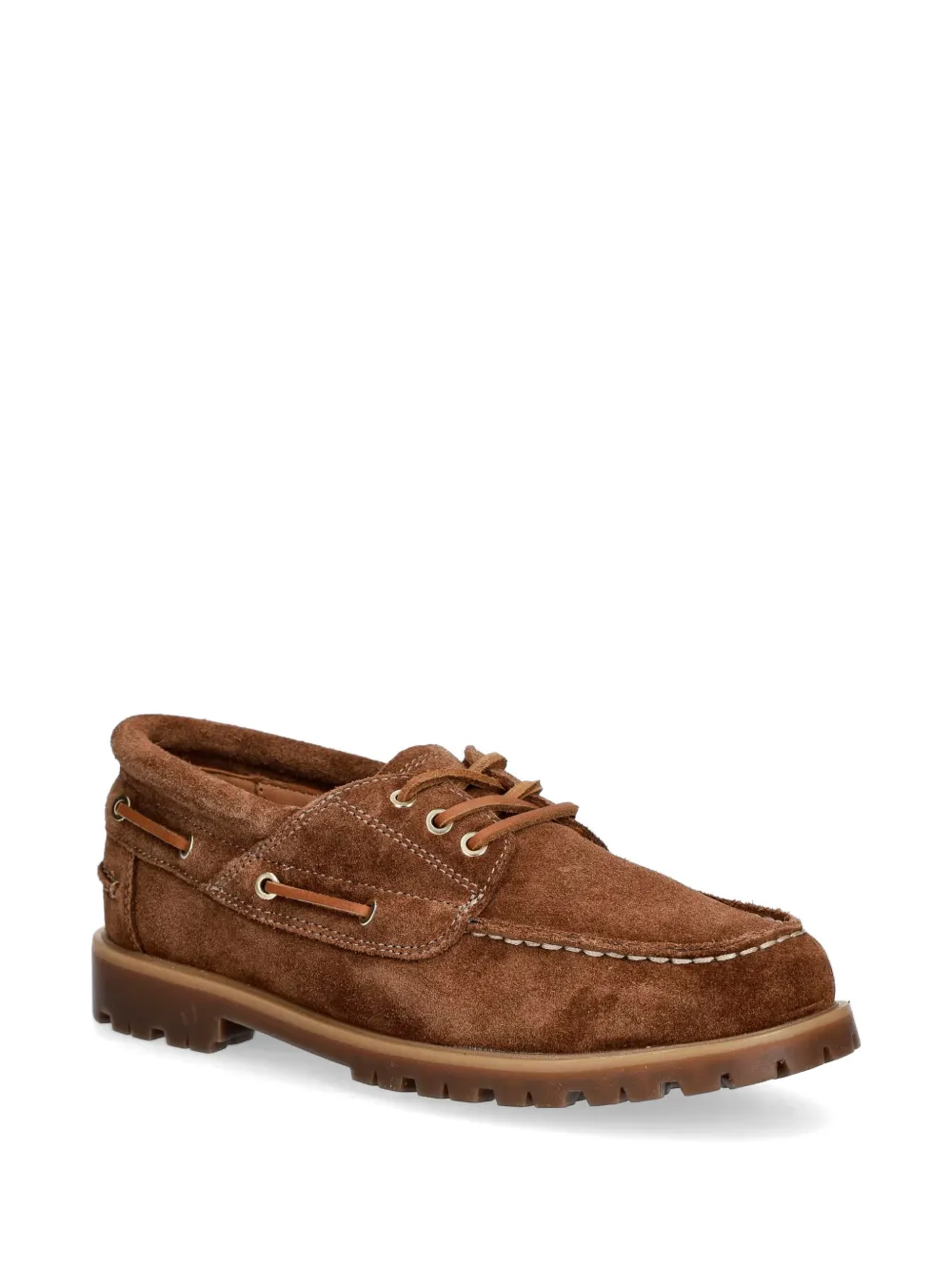 VAGABOND Joslyn suede boat shoes Bruin