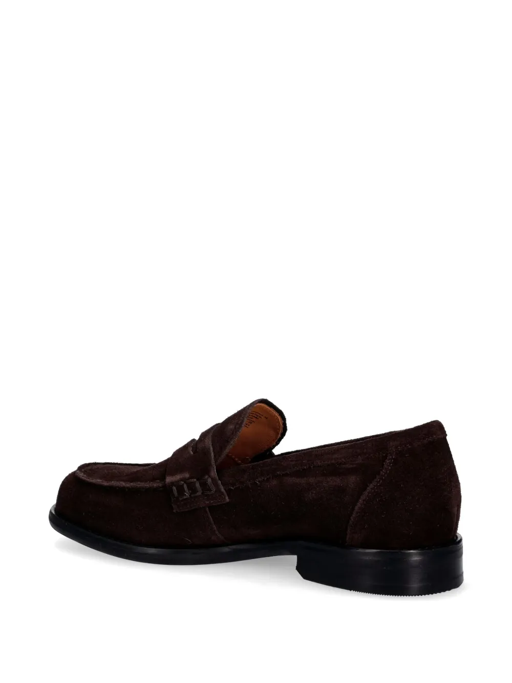 VAGABOND Linn suede penny loafers Bruin