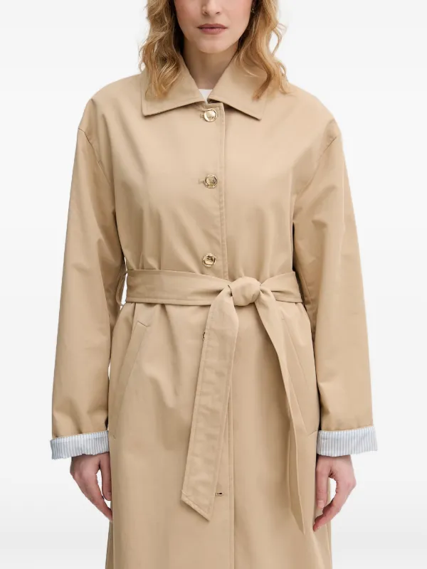 Benetton ベルテッド トレンチコート | ニュートラル | FARFETCH JP