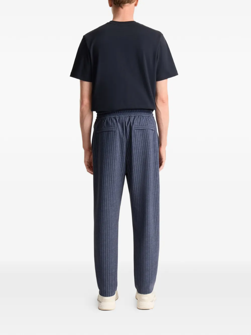 Fusalp Nobrel broek met krijtstreep en trekkoord Blauw