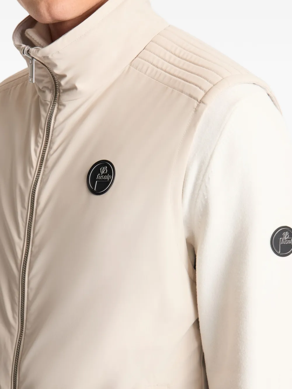 Fusalp Latma gilet met rits Beige