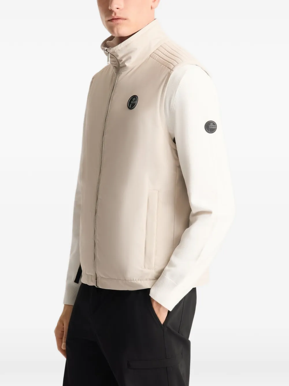 Fusalp Latma gilet met rits Beige