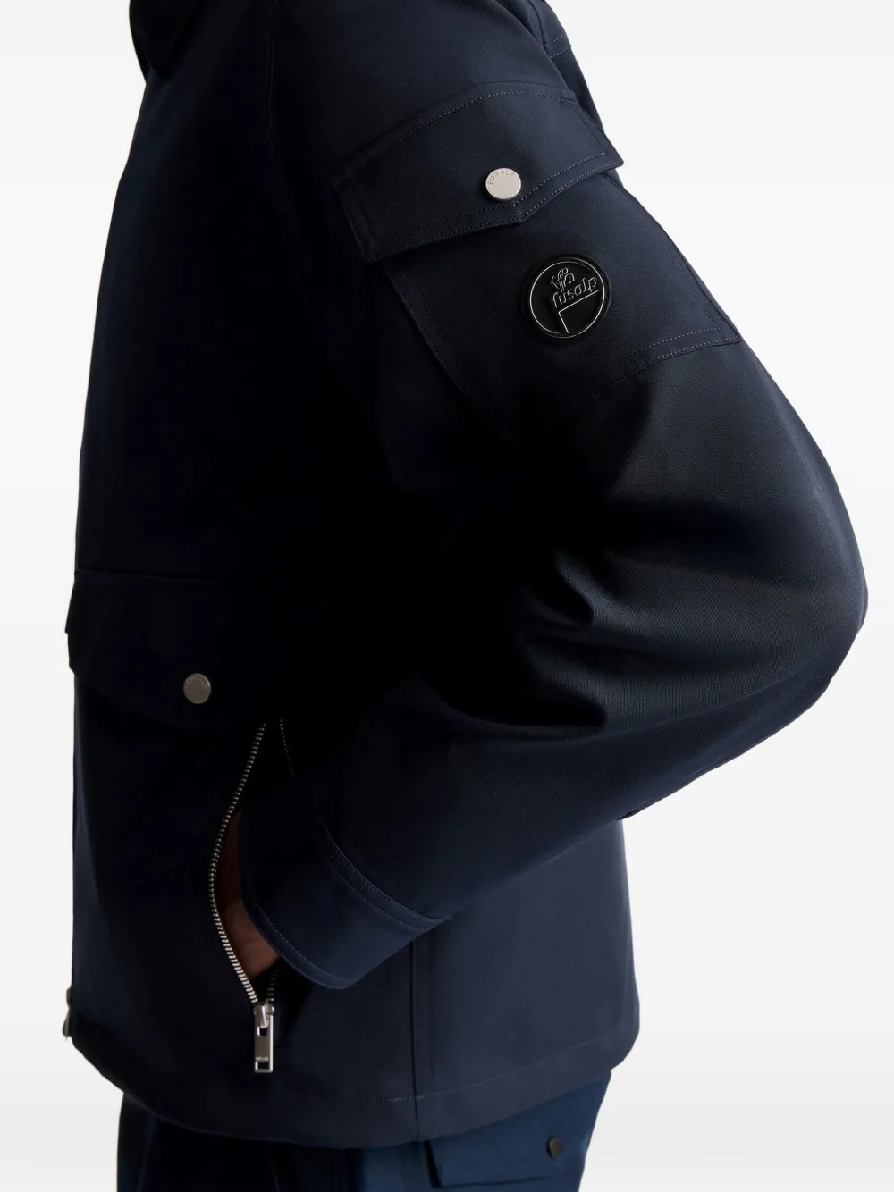 Fusalp Fralis jack met klepzak Blauw