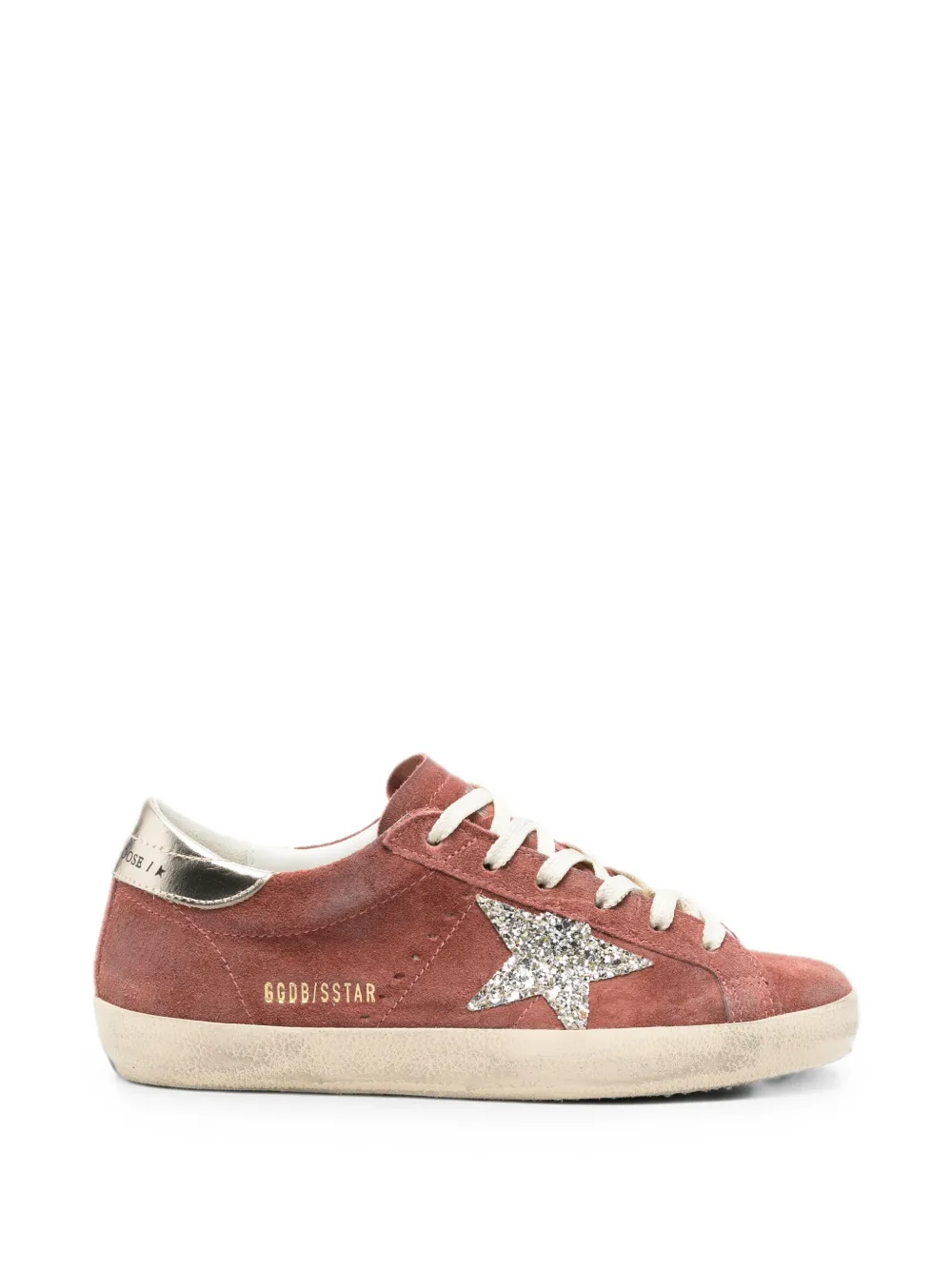 Golden Goose Super-Star suede sneakers - Rot