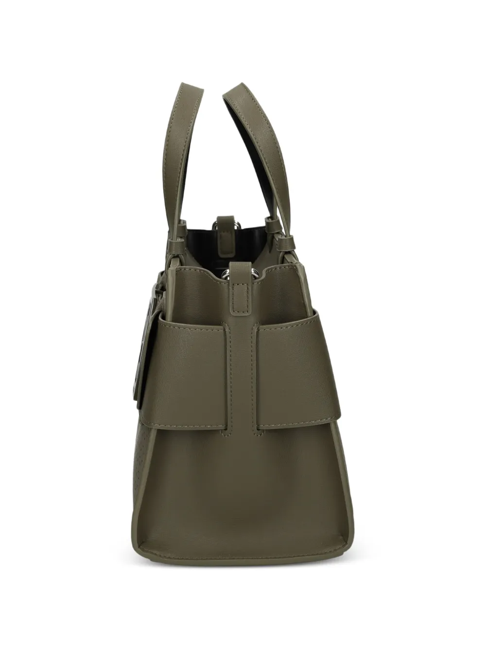 Armani Exchange Shopper met geperforeerd logo Groen