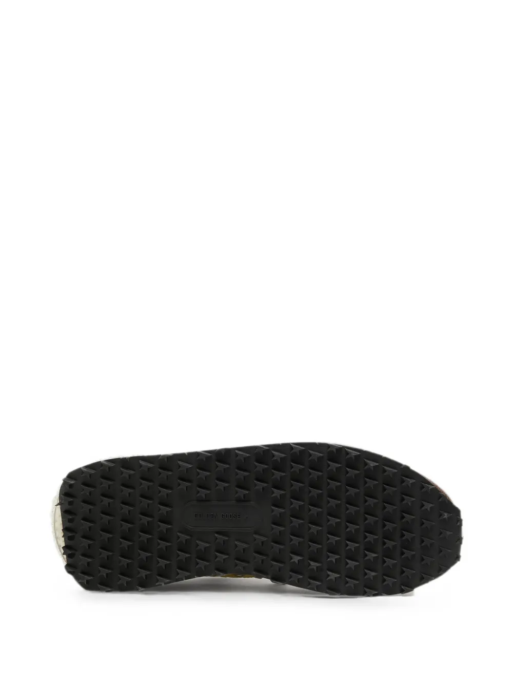Golden Goose Marathon nylon sneakers met suèdevlakken Bruin