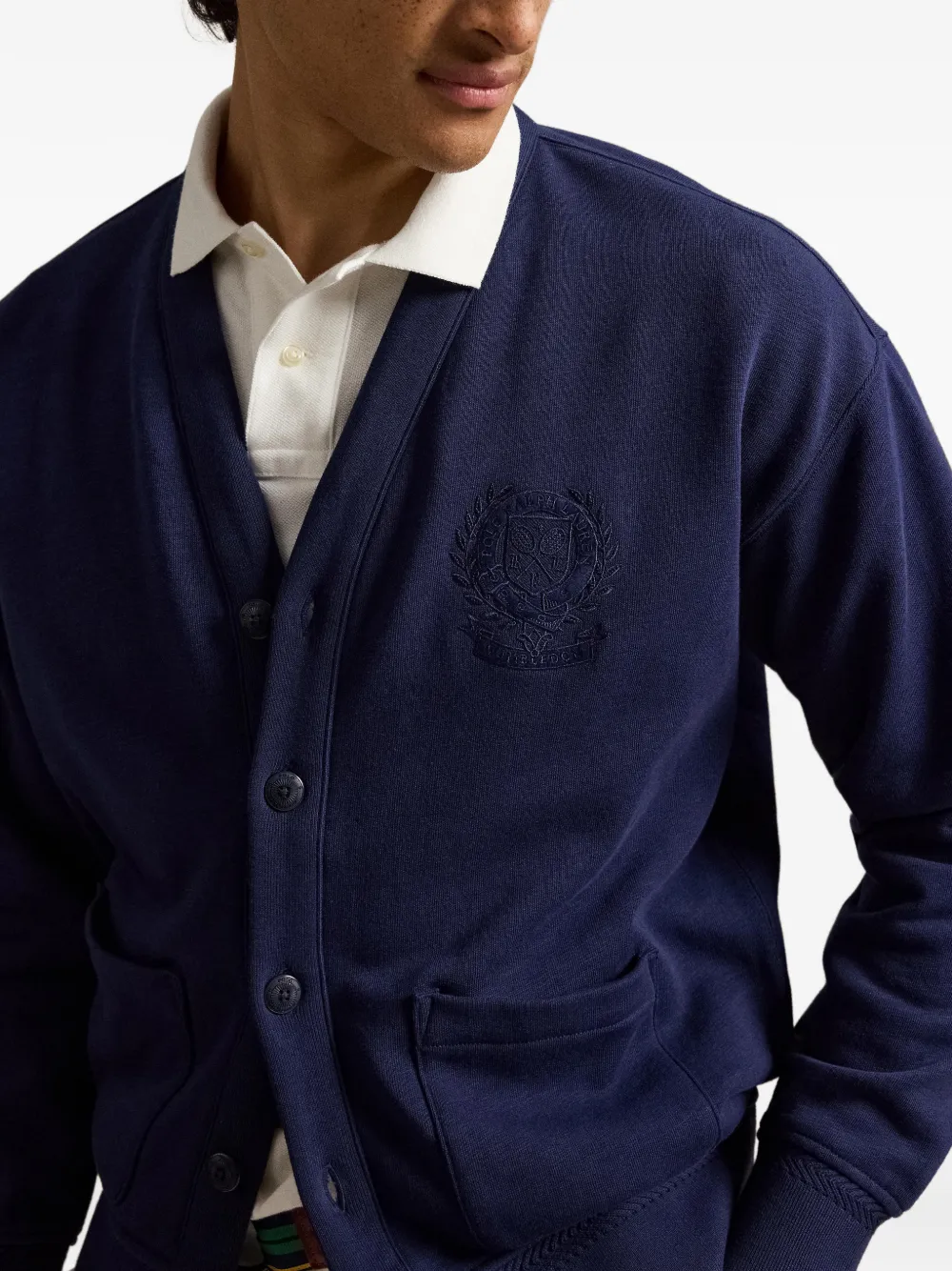 Polo Ralph Lauren Vest met opgestikte zak Blauw