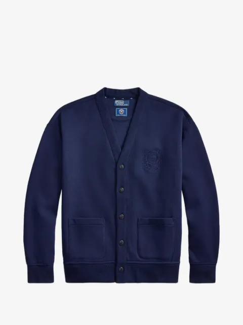Polo Ralph Lauren crest patch pocket cardigan
