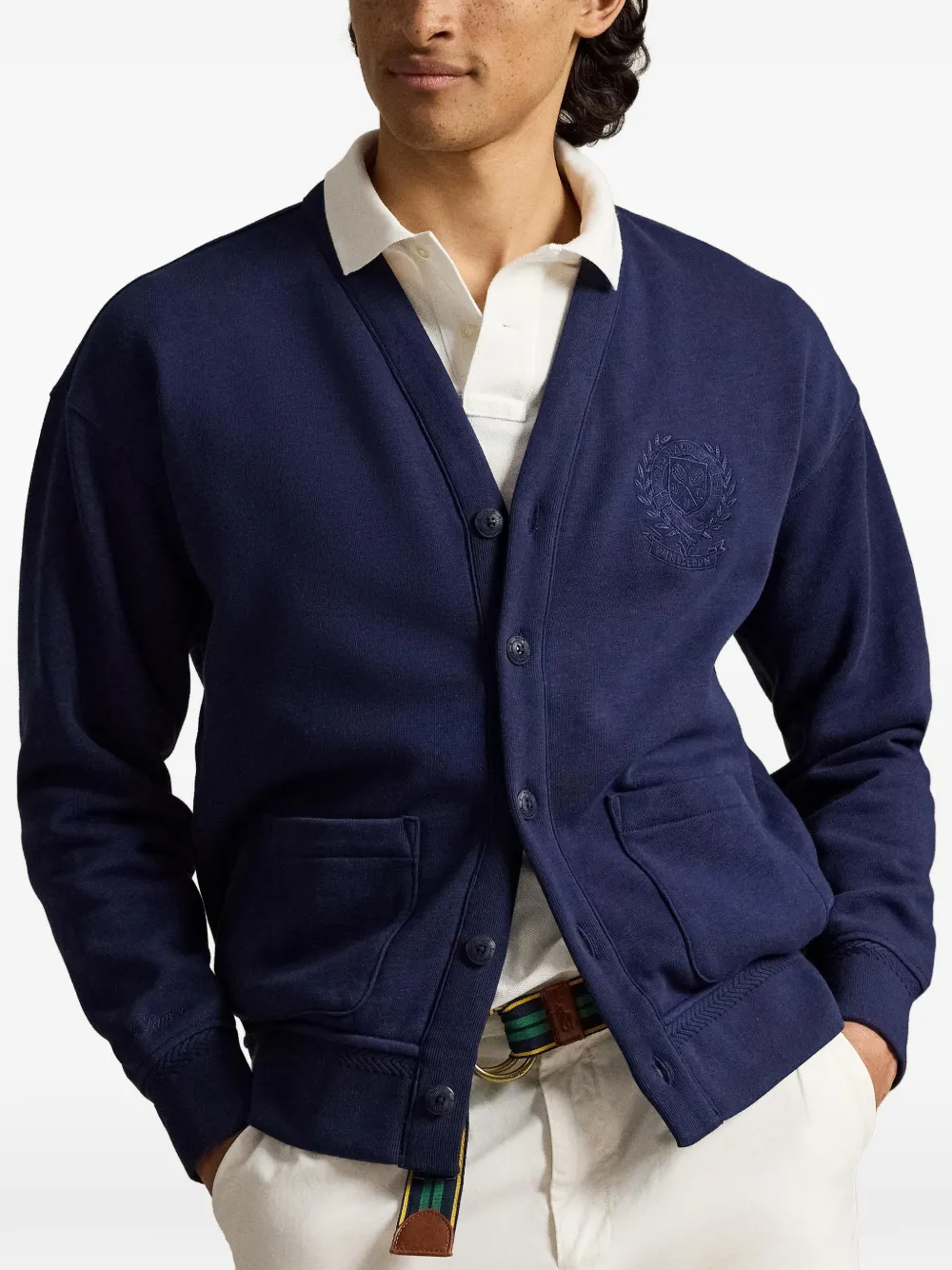 Polo Ralph Lauren Vest met opgestikte zak Blauw