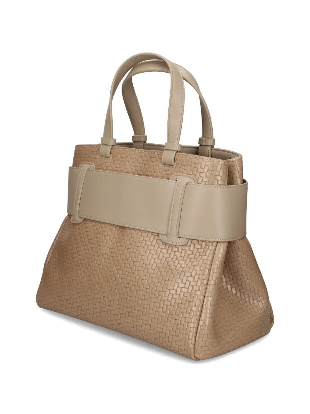 Armani Exchange Geweven shopper Beige