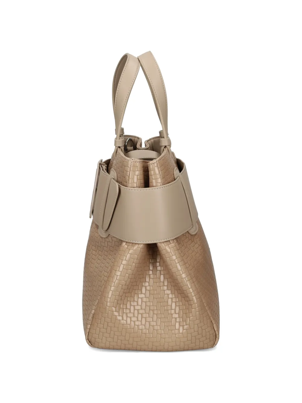 Armani Exchange Geweven shopper Beige