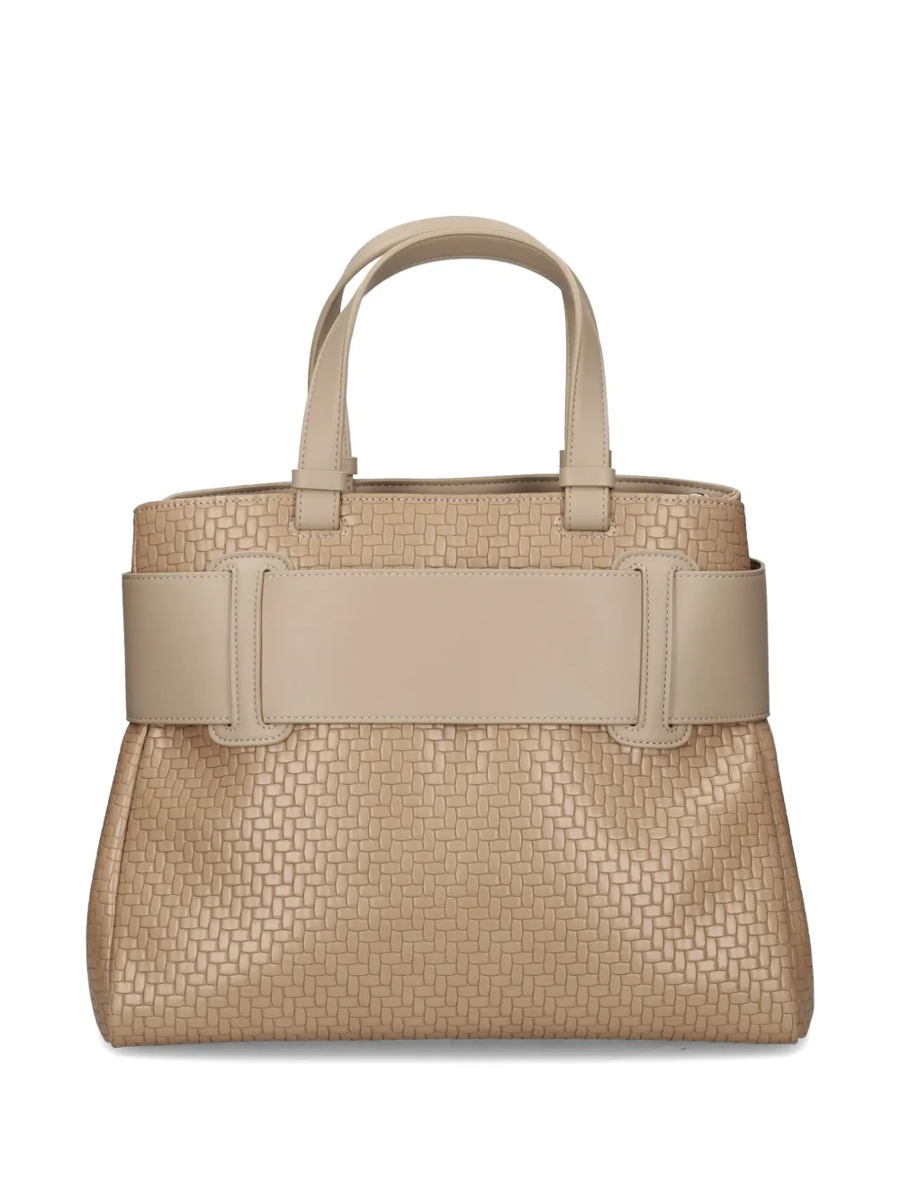 Armani Exchange Geweven shopper Beige
