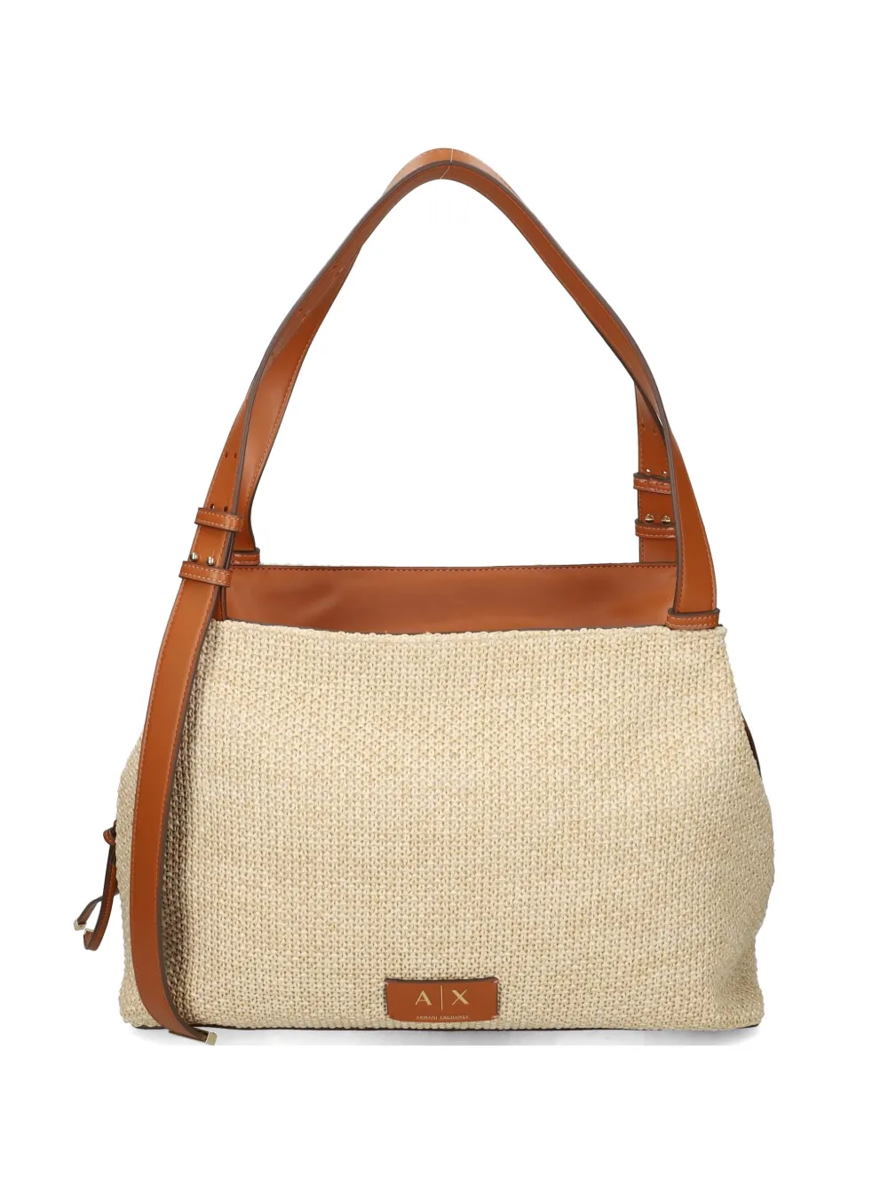 Armani Exchange mini woven shoulder bag - Toni neutri