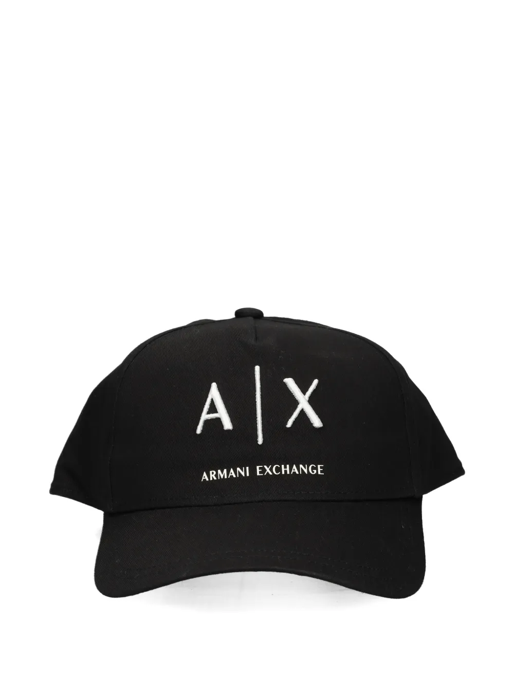 Armani Exchange logo embroidered cap - Nero