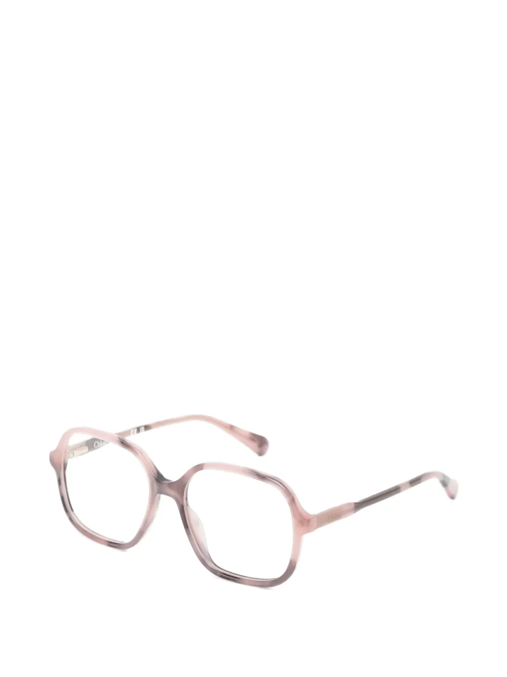 Chloé Eyewear Bril met vierkant montuur Roze