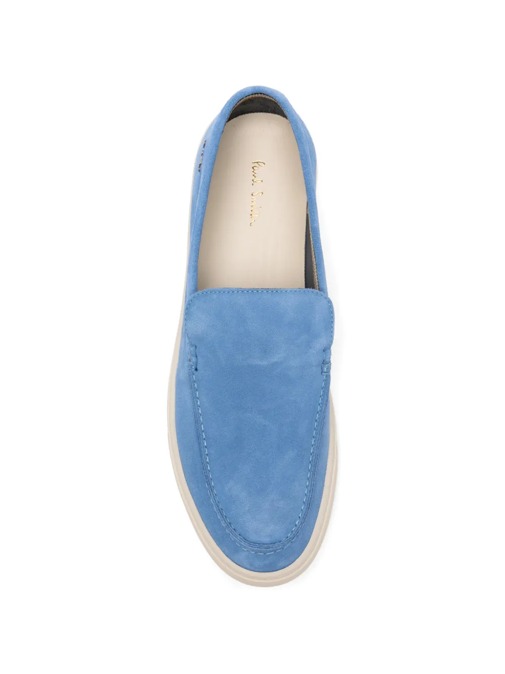 Paul Smith Suède loafers Blauw