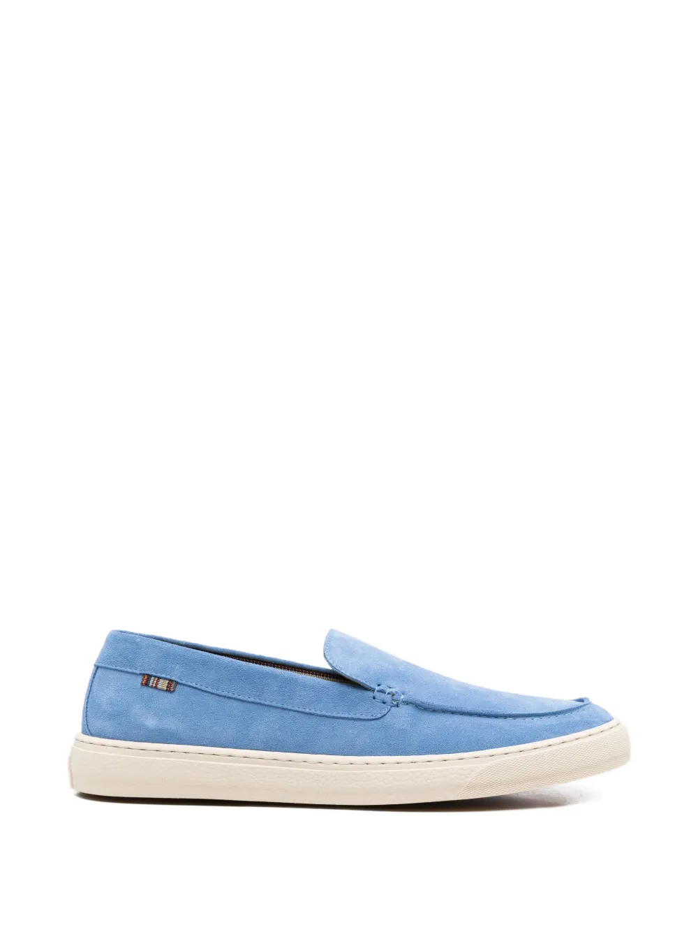 Paul Smith suede apron-toe loafers - Blu