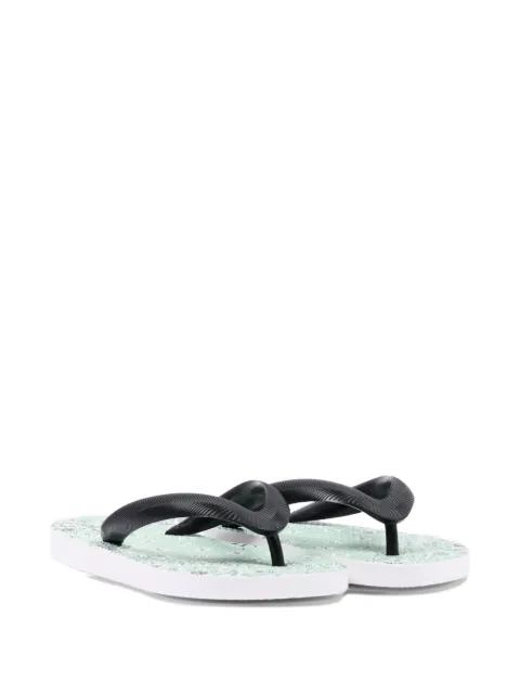 MC2 Saint Barth Kids bandana-print flip flops