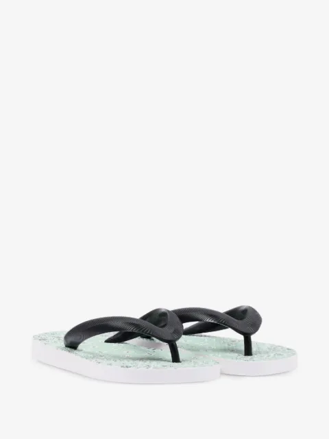 MC2 Saint Barth Kids bandana-print flip flops